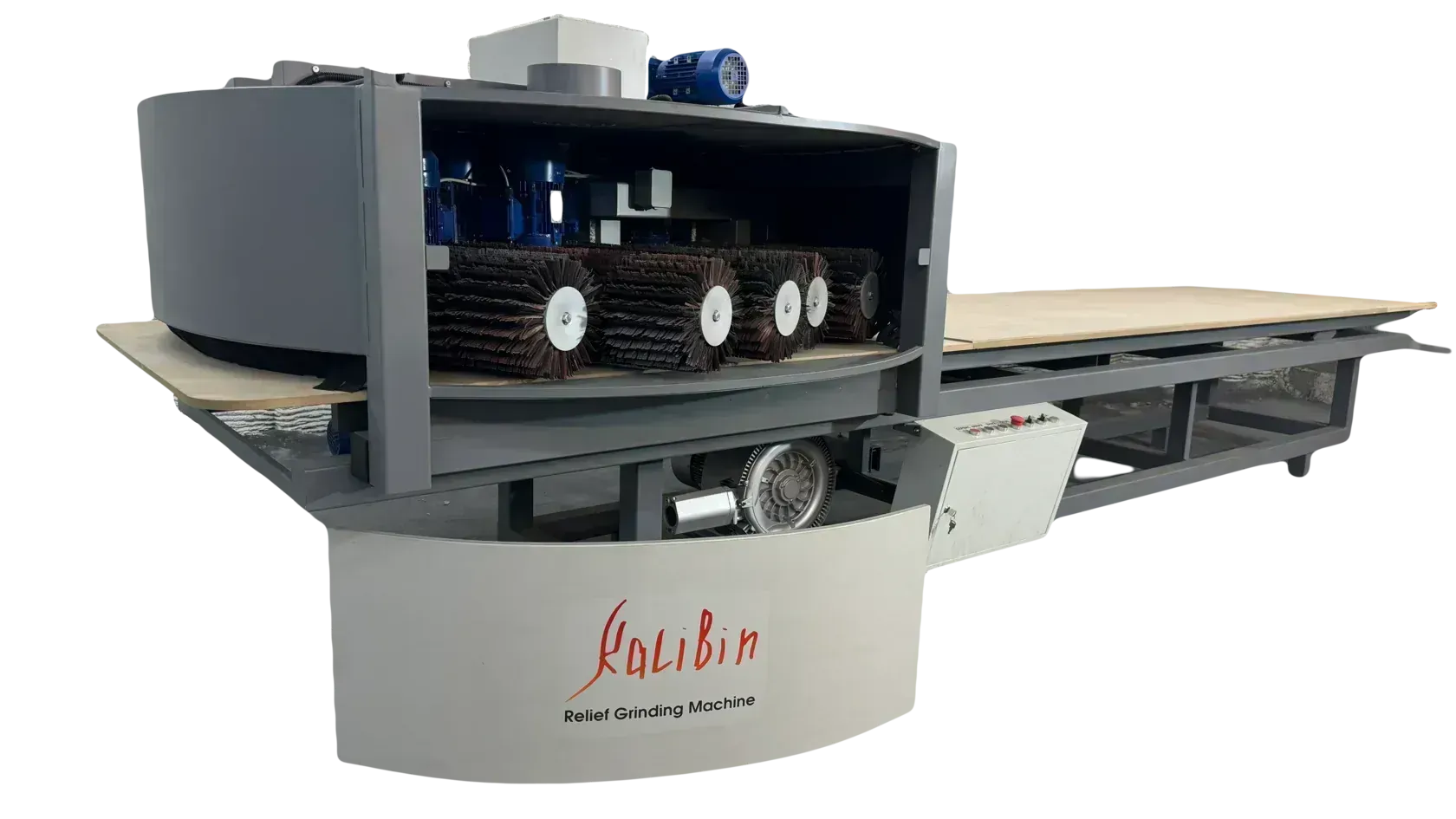 Рельефно-шлифовальный станок РШМ 1000 (роторно-барабанный узел)